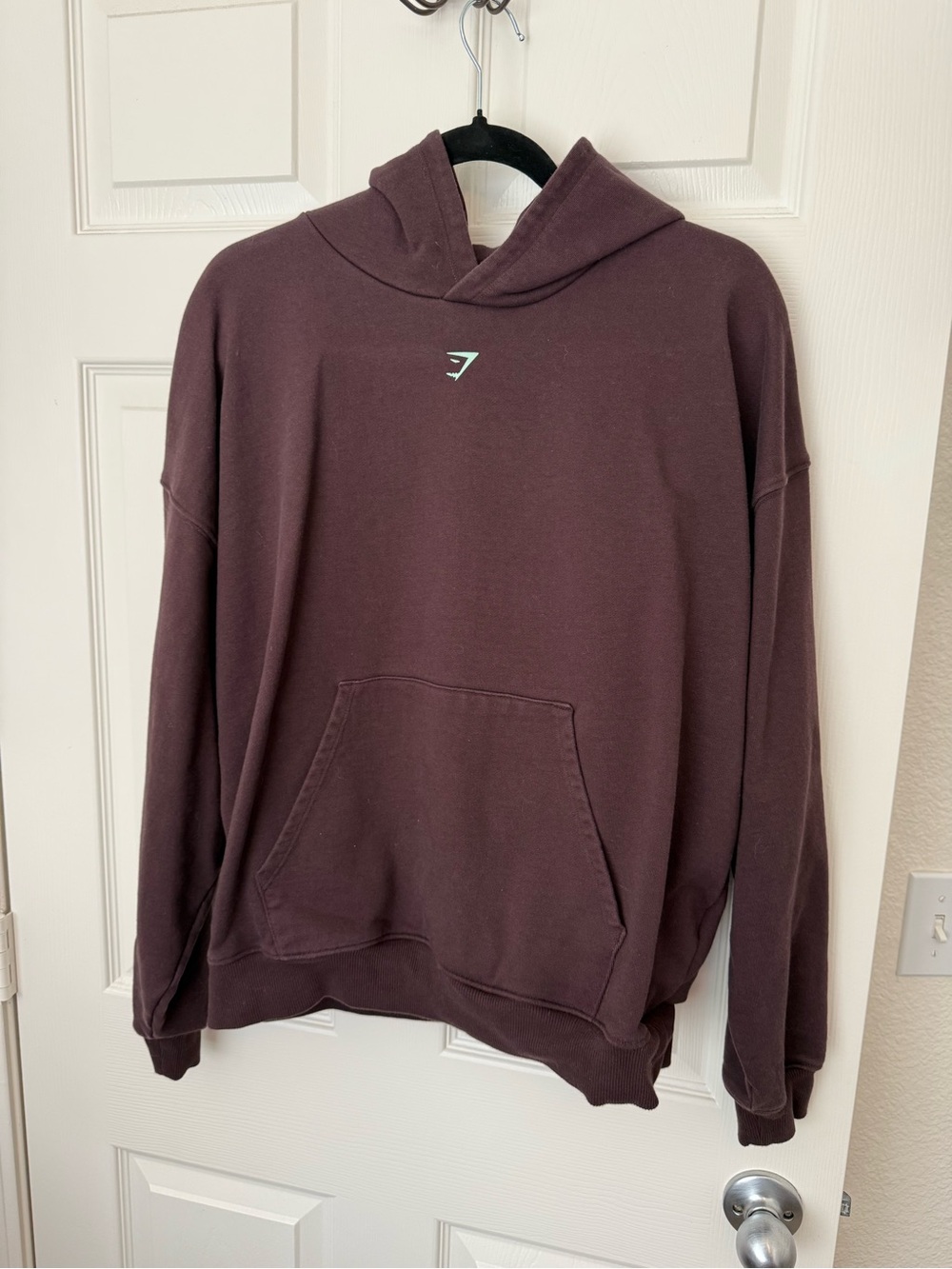 Gymshark Men's Pullover Hoodie - Chocolate brown